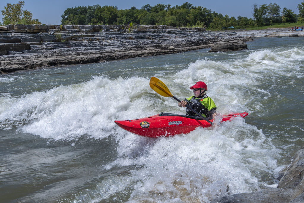 Solo Kayak At WOKA